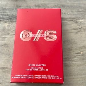 One size cheek clapped blush trio